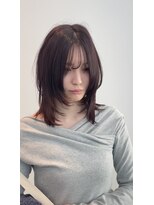 ブロッシー(blossy.)&nbsp;ミディアムハッシュカット10代20代30代