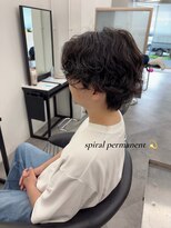 アース 青葉台店(HAIR&MAKE EARTH)&nbsp;スパイラルパーマ