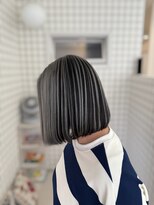 ジャミン 長嶺店(Jammin.) アンブレラカラーで白髪もデザインにデザインカラー