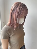 ギア(GEAR.) ケアブリーチ使用◎ピンクベージュ