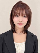 サンド ミュウ 横浜店(sand mieu)&nbsp;小顔見え◎顔まわりレイヤーボブ