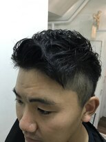 パティオンツー(PATIONN2)&nbsp;サイド、ネープスッキリ！リーゼントショート【Livingu you】