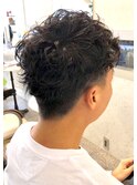 メンズショート☆リッジカールパーマ
