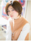 *mod's姪浜*…きちんと感あるアシンメトリー小顔ナチュラルボブd