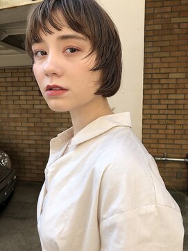 ルームヘア 代々木上原店(Room hair) ボブ/グレージュ/大人女性/レイヤー/ショート[代々木上原]