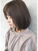 シロ(SiLO)&nbsp;丸みボブナチュラルアッシュベージュ /髪質改善/トリートメント