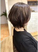 【sorriso hair桜山】大人可愛い☆前下がりショートボブ