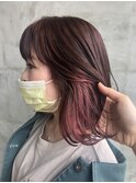 インナーピンクヘア