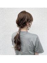 ボアップ 新居浜店(boappu)&nbsp;#ヘア #セット #アレンジ 紐 #髪質改善 #カラー #新居浜