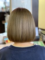 フレンズ 環状通東店(friend's) ダブルカラー×サンドベージュ×ボブ/内巻き 4