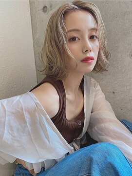 ルービック 梅田茶屋町(Rubik) 大人かわいいウェーブボブ/おしゃれ感◎/20代30代40代