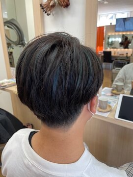 アメイジングヘアー 中沢店(AMAZING HAIR) 【AMAZING HAIR 中沢店/長島】マッシュ×ハイライト/韓国ヘア