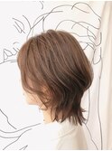 【ウルフカット】お手入れ簡単♪ウルフレイヤーボブ