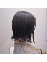 スピンヘアーフラッフィ 茨木(Spin hair fluffy)&nbsp;ガーリーなボブスタイル/顔周りカット/髪質改善