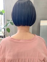 テトヘアー(teto hair) ミニボブ、切りっぱなしボブ、耳かけ、ワイドバング