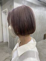 ソーコ 渋谷(SOCO)&nbsp;切りっぱなしボブ前下がりボブショートボブミニボブ前髪なし