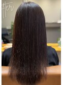 髪質改善ストレート