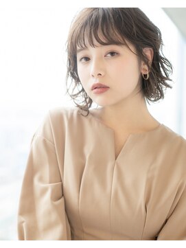 リンク(Link) 【Link】大人ミディボブ×外はねボブ×チョコレートブラウン