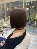 ゼスト フィーノ(ZEST fino)&nbsp;【橋本姫奈】ツヤ髪ボブ×まろやかベージュ