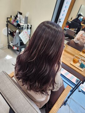 バッカ 横浜桜木町店(BACCA) イルミナカラー　ピンクバイオレット