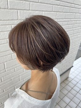 リタ ヘアメイク(Rita hair make)の写真/オリジナルのドライカットで美シルエット&顔周りがスッキリ☆毎日のお手入れや、セルフアレンジも簡単に♪