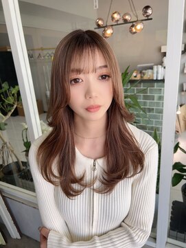 ヘアサロンラルガ 下曽根店(Hair salon Raruga) ブラウンカラー