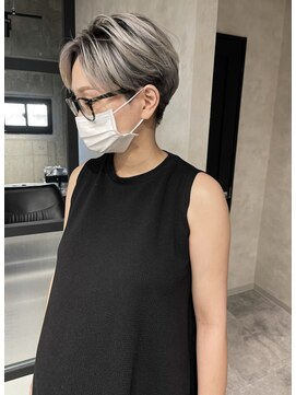 アコ(Aco) ★2ブロックショート×シャドウルーツバレイヤージュ★