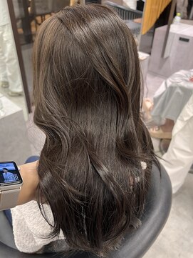 シティ(CITY) チョコレートブラウンカラー 艶髪 韓国ヘア