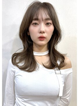 リコバイアフロート(riko by afloat) レイヤーカット/オリーブベージュ吉祥寺