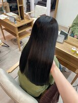 ロッコ(Rocco) 艶感ダークブラウンカラーロングヘア 船橋駅 船橋 京成船橋