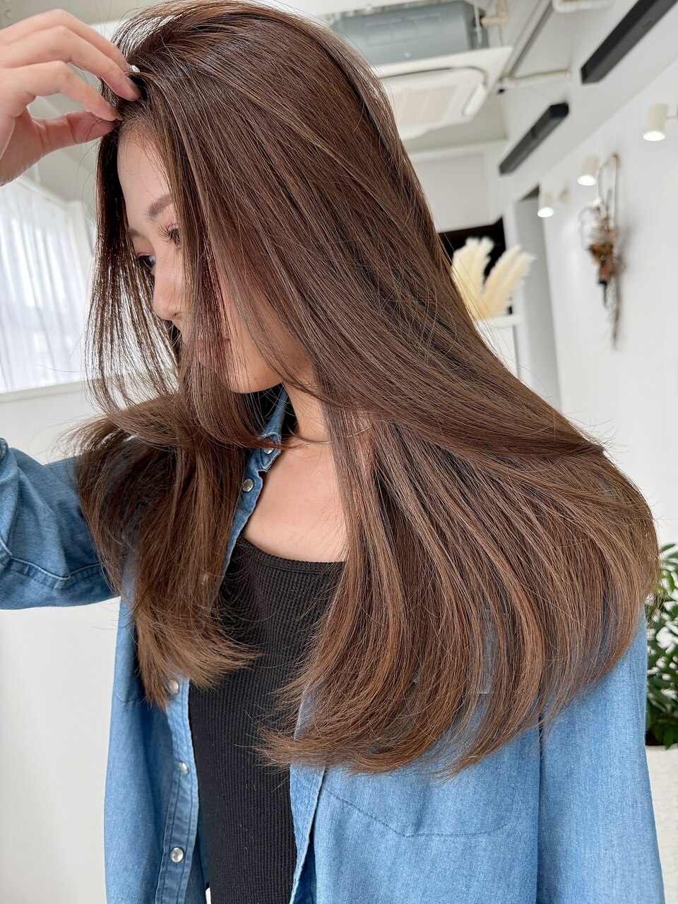 【新技術?!超高濃度水素ケア】カット＋水素カラー＋AujuaTR \19200→15800