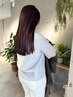 プレミアム縮毛矯正＋カット　￥28,000　【４時間】