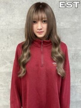 エスト 大阪梅田(EST) レミー100%/53cm☆シールエクステ60枚+カラー