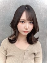 クム(kumu)&nbsp;【kumu】 ミディアム/顔周りカット/おくれ毛レイヤー/栄/名古屋