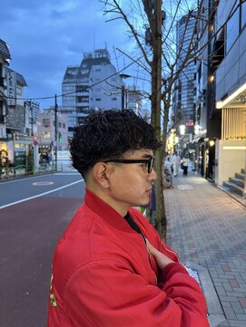 フランクスバーバーリザーブ 人形町店(FRANK’S BARBER RESERVE) メンズパーマM