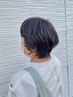 白髪ぼかしハイライト+全体カラー+TR(4step)+ナノバブルケア ￥16830→￥10560