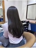 【ローレイヤーで後ろからのシルエットを可愛く！】