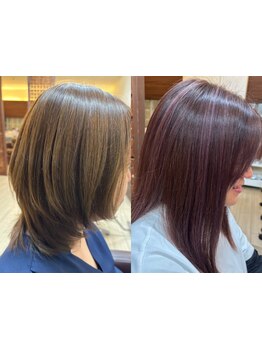 その人が持ってる美しさや、可愛らしさや、優しさや、凛とした強さを、お客様の魅力をひき出します。[越谷]