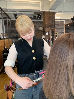 エヌ(n/n)の写真/髪のお悩みやなりたい姿を丁寧にカウンセリングでご提案します！ヘアスタイルの相談もOK◎