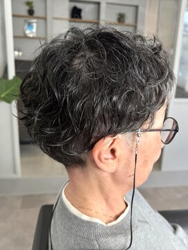 アオフジヘアー(AoFuji-hair) 大人の抜け感パーマショート