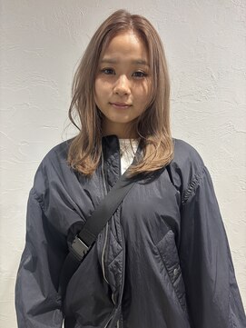 サル(saru) ミルクティーベージュ