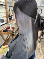 ラウラアンドロー(LAURA&RO)&nbsp;ダブルカラー/ケアブリーチ/インナーカラー/ベージュ【塚口】