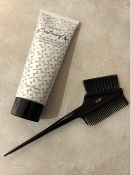 マトカ(Matka)の写真/白髪ぼかしにも☆頭皮に優しいヘアマニキュアを使用してます◎退色していく感じも白髪と馴染んで自然です♪