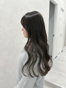 20代30代オリーブ透明感カラー艶髪