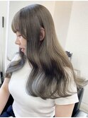 #ブリーチなしダブルカラー＃グレージュ＃ブラウン＃ベージュ