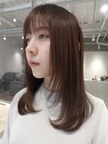 テクネ 天神大名(techne)&nbsp;天神大名レイヤーカット大人レイヤーくびれヘアロング今泉