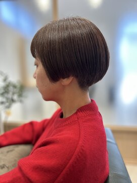 ルーム(room) 大人可愛いツーブロックショートボブ★もとめ。