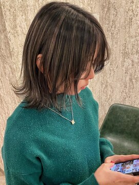 マーシュ ルーヴェ(marshu Luve) レイヤーボブ/大人ハイライト