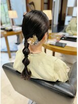 ユウヘアー 本山店(U Hair)&nbsp;タイトな編みおろし