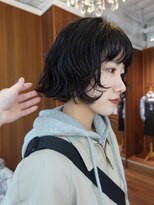 ユルクメゾンシティ 名古屋(JURK MAISON CITY) 名古屋/ミルクティーブロンド/ダークブルー/デジタルパーマ